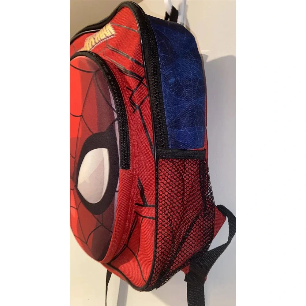 Marvel Spider-Man Backpack School Bag 3D Front Pocket Born Hero Unisex Movie